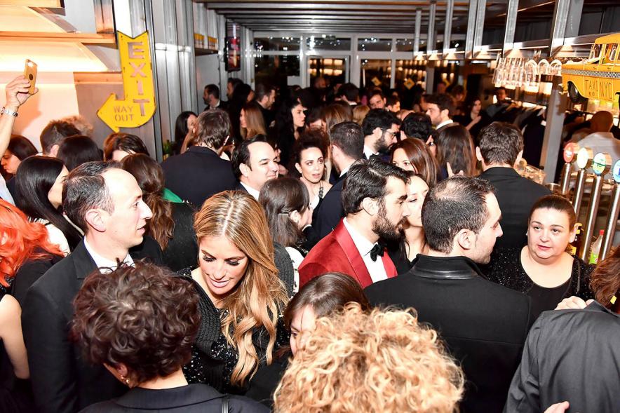 Multitud en la fiesta