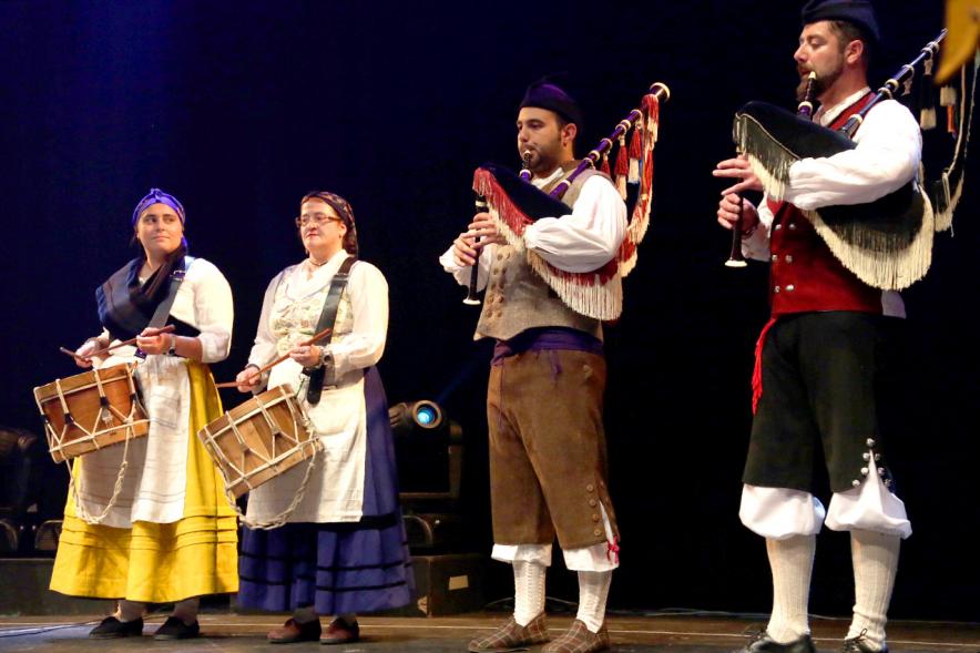 Música típica. Fiesta del Bollu 2019.