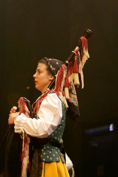 Gaiteros. Fiesta del Bollu 2019