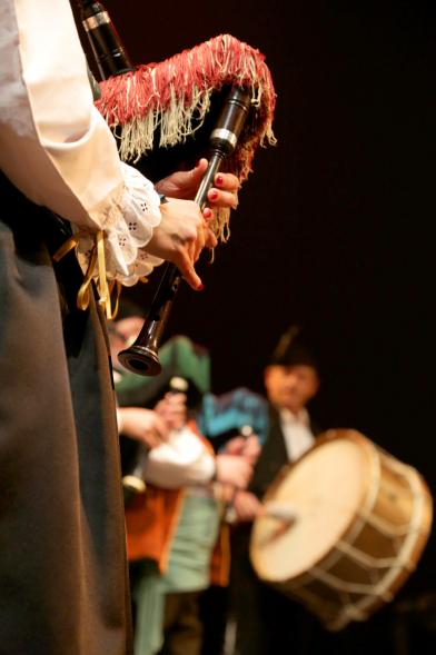 Música típica. Fiesta del Bollu 2019.
