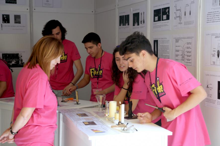 Finde Científico en el MUNCYT - Los participantes.