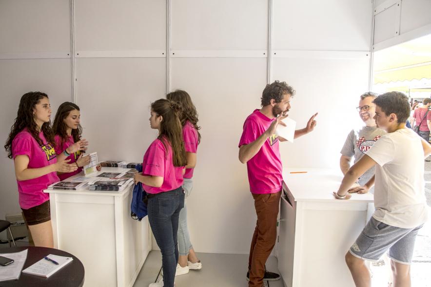 Finde Científico en el MUNCYT - Participantes y monitores.
