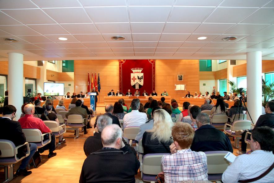 Ier Foro de la Vivienda Pública de Alcobendas - Imagen vista general de la sala donde se celebra el foro.