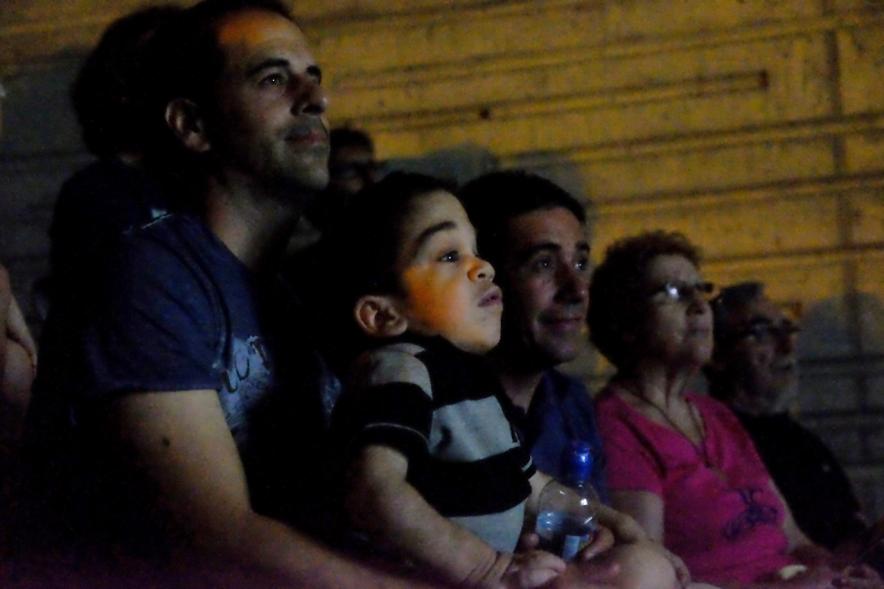 Fotonoche 2016 - Imagen del público asistente al evento.