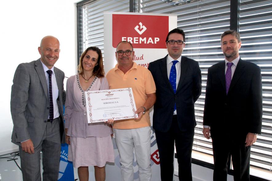 Jornada de Reconocimiento de FREMAP - Entrega de diplomas.