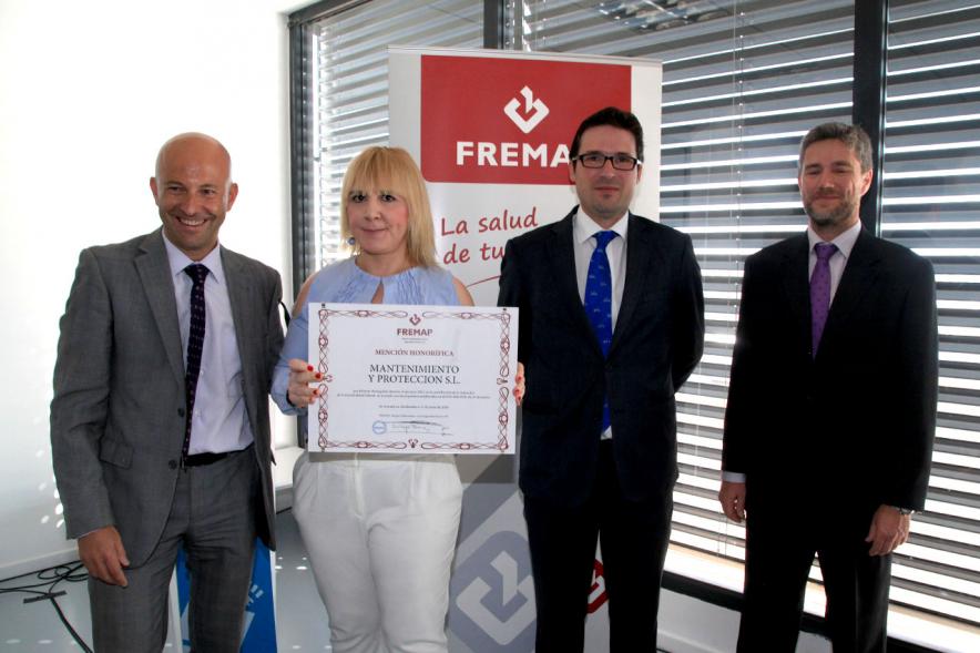 Jornada de Reconocimiento de FREMAP - Entrega de diplomas.