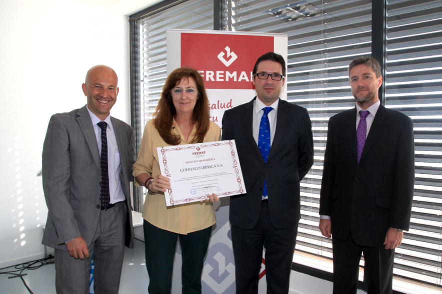 Jornada de Reconocimiento de FREMAP - Entrega de diplomas.