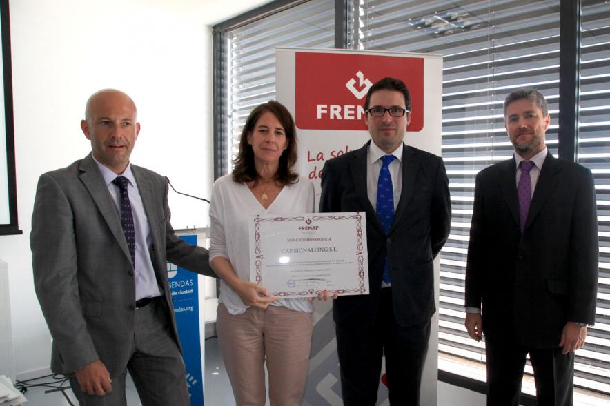 Jornada de Reconocimiento de FREMAP -  Entrega de diplomas.
