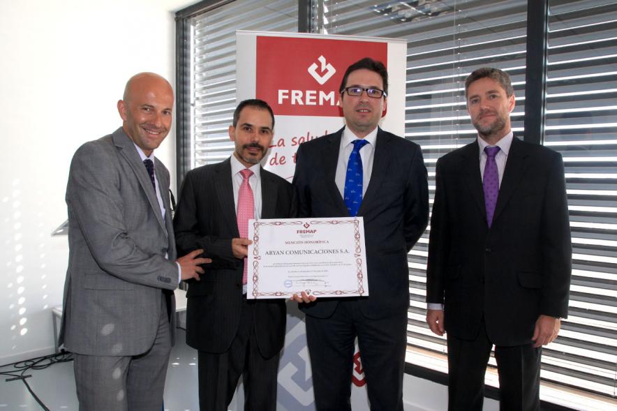 Jornada de Reconocimiento de FREMAP -  Entrega de diplomas.
