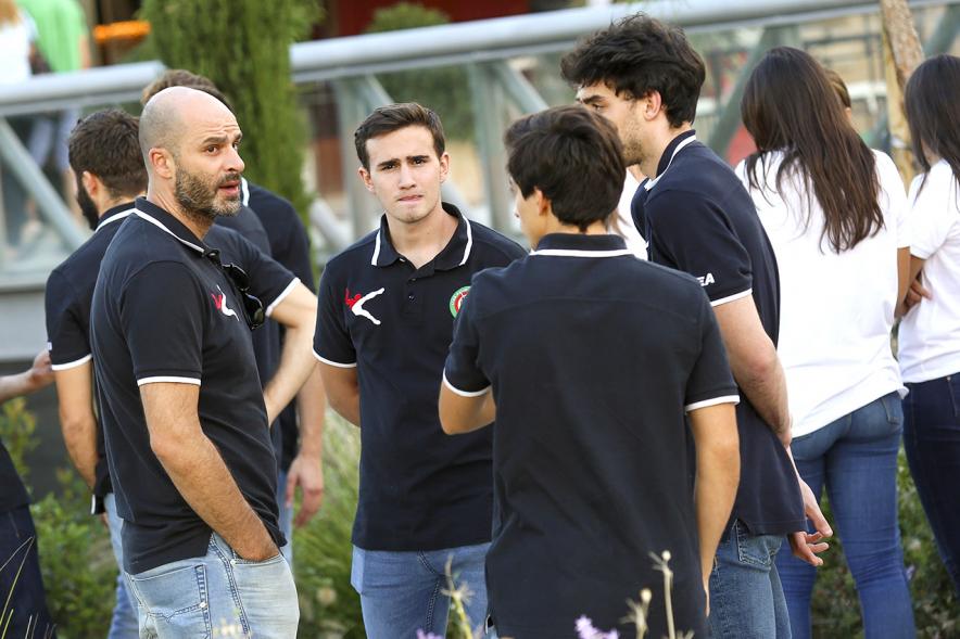Presentación Equipos FUNDAL 2018-19 - Primer plano de un grupo de jugadores.