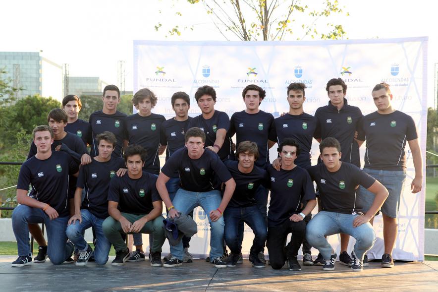 Presentación de los Equipos FUNDAL 2017 -   Equipo masculino con su entrenador.