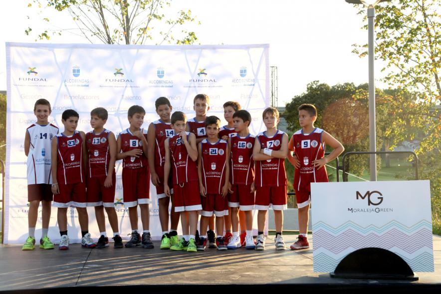 Presentación de los Equipos FUNDAL 2017 - Equipo masculino alevin.