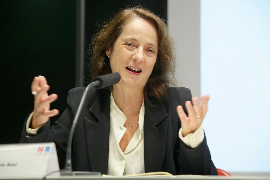 Presentación de El Fungible 2016 -  Presentadora del acto.