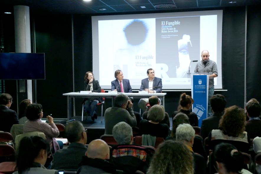 Presentación de El Fungible 2016 - Panorámica del acto.