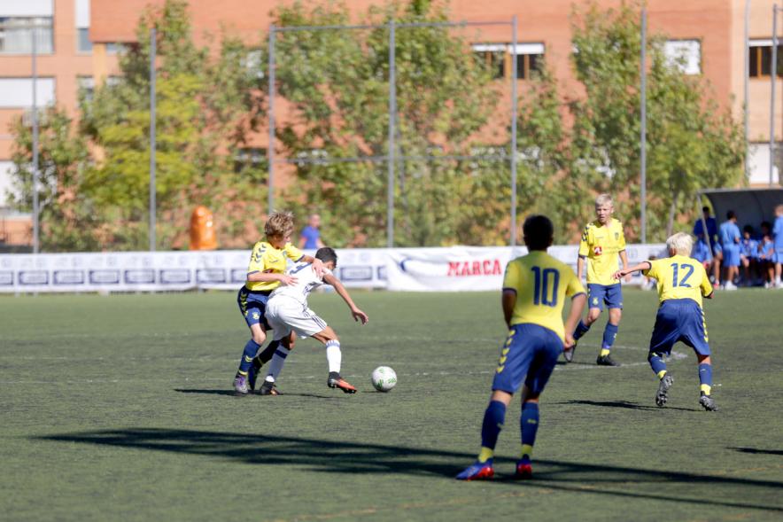 Un momento del partido