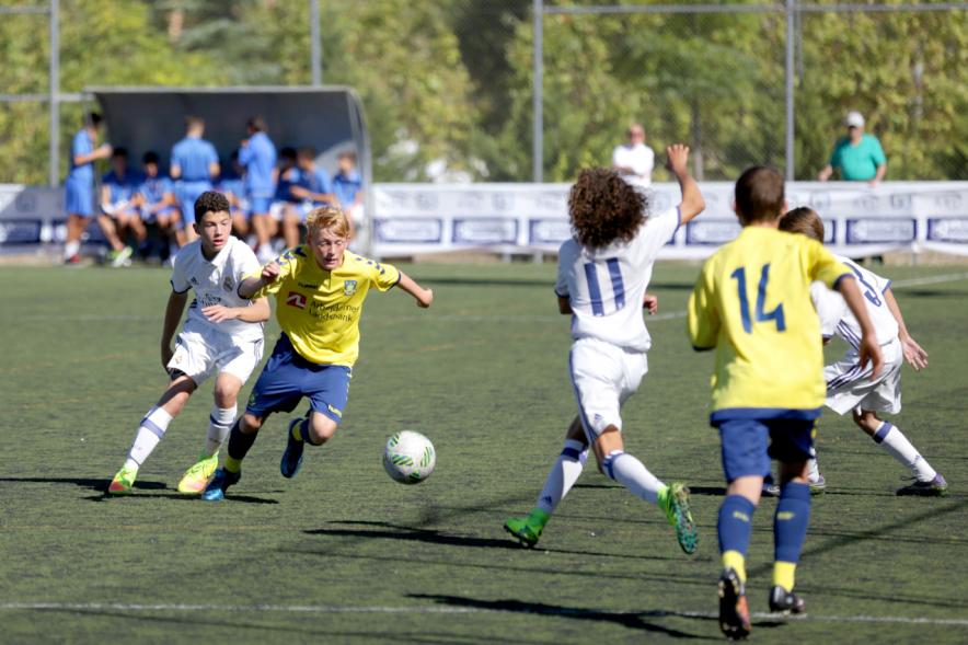 Un momento del partido