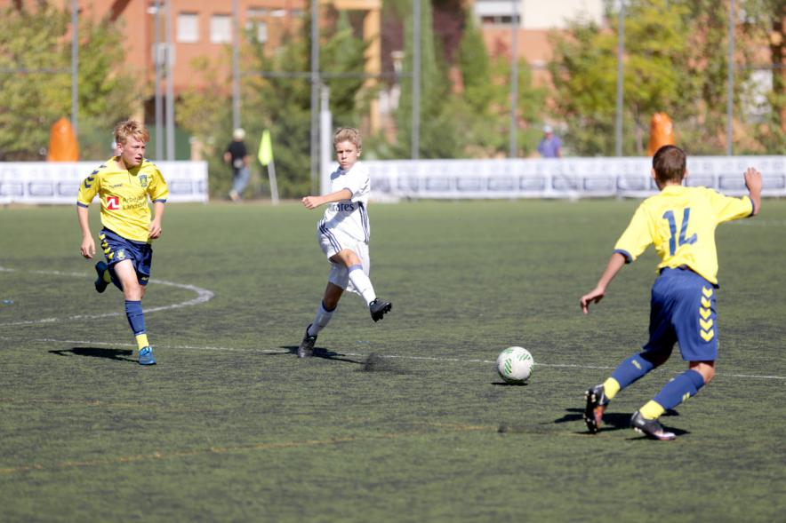 Un momento del partido