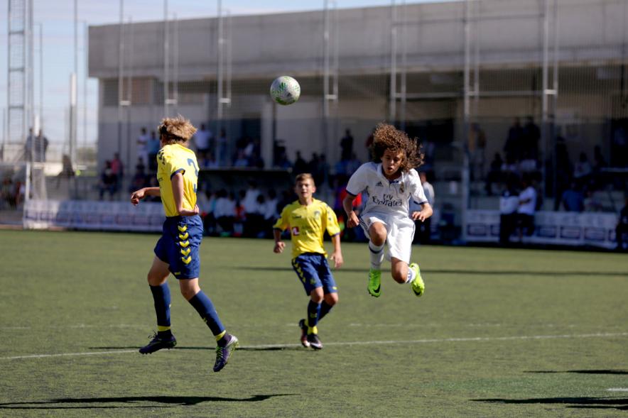 Un momento del partido