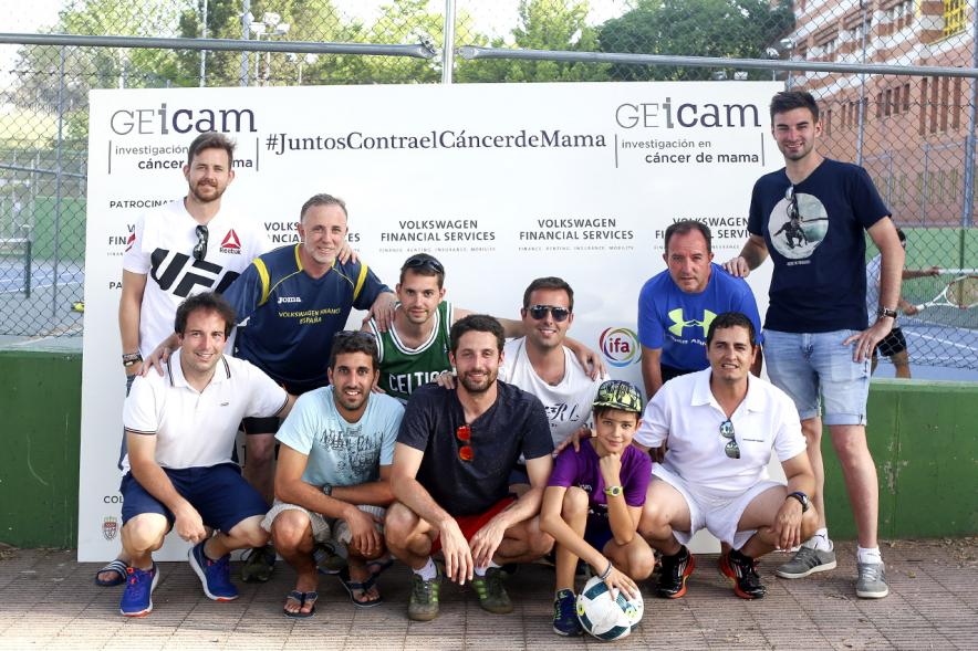 IIIer Torneo Interempresas Fútbol 7 - Posado de ganadores.