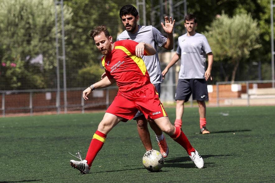IIIer Torneo Interempresas Fútbol 7 - Jugada peligrosa.