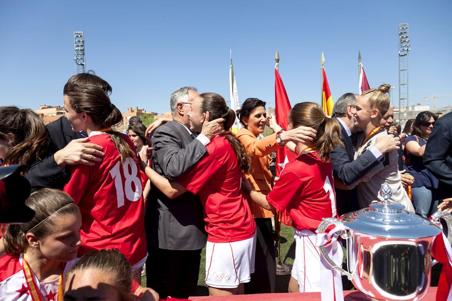 Final Fútbol Femenino Campeonato de España Selecciones Territoriales - Equipo ganador.