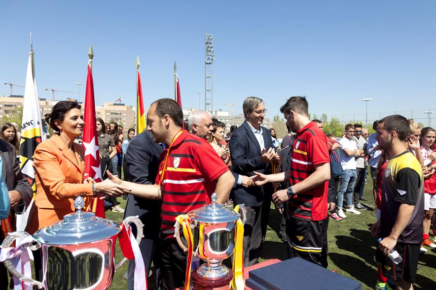 Final Fútbol Femenino Campeonato de España Selecciones Territoriales - Entrega de medallas.
