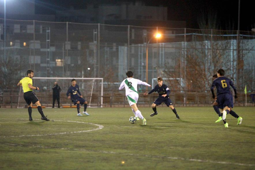 IXº Torneo de Fútbol Virgen de la Paz - Imagen de un momento del partido.