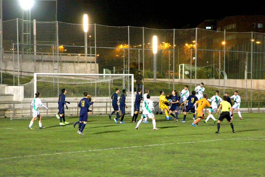 IXº Torneo de Fútbol Virgen de la Paz - Imagen de un momento del partido.