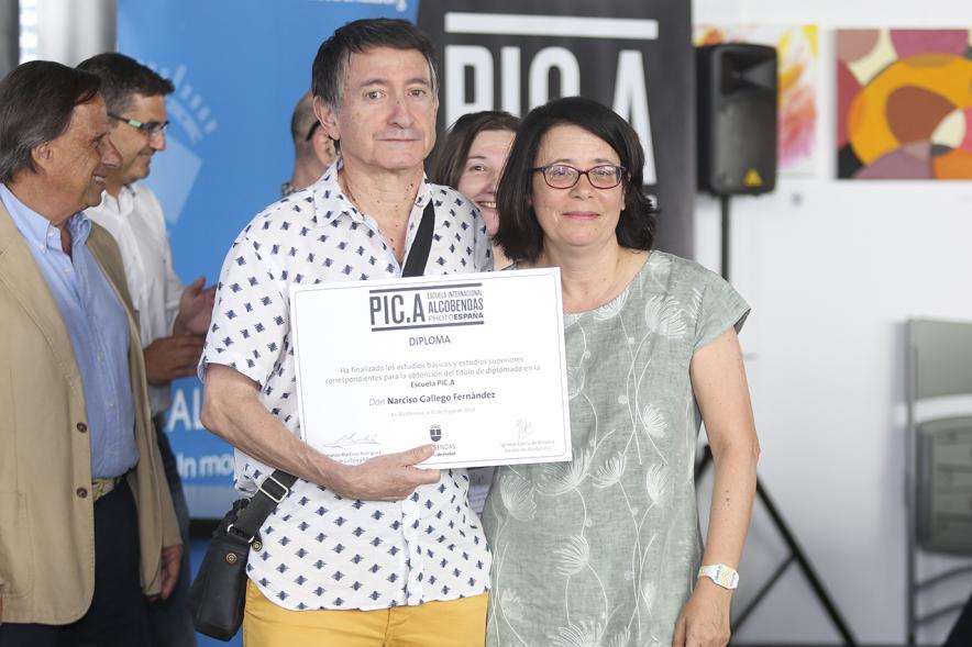 Autoridades y alumnos. Graduación alumnos Escuela de Fotografía PIC.A. -2019