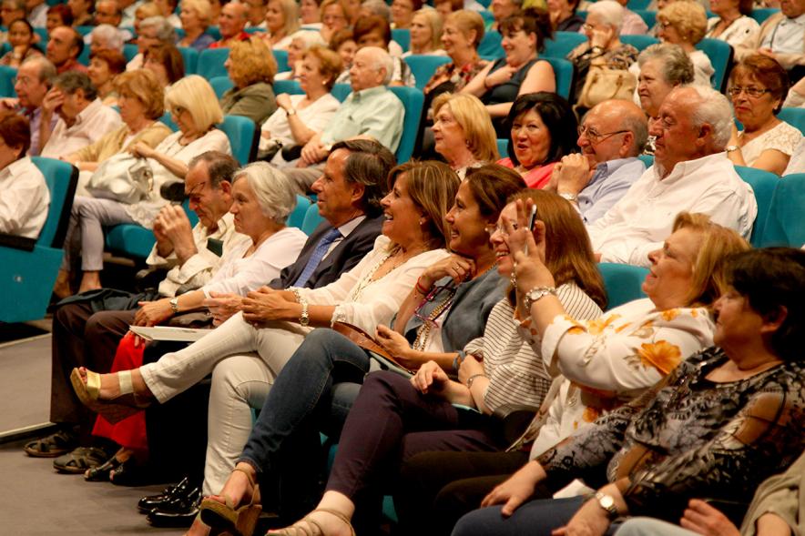 Semana del Mayor 2017 - Gala Homenaje a Nuestros Mayores - Imagen del público asistente al acto.