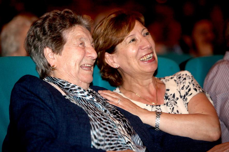 Semana del Mayor 2017 - Gala Homenaje a Nuestros Mayores - Imagen del público asistente al acto.
