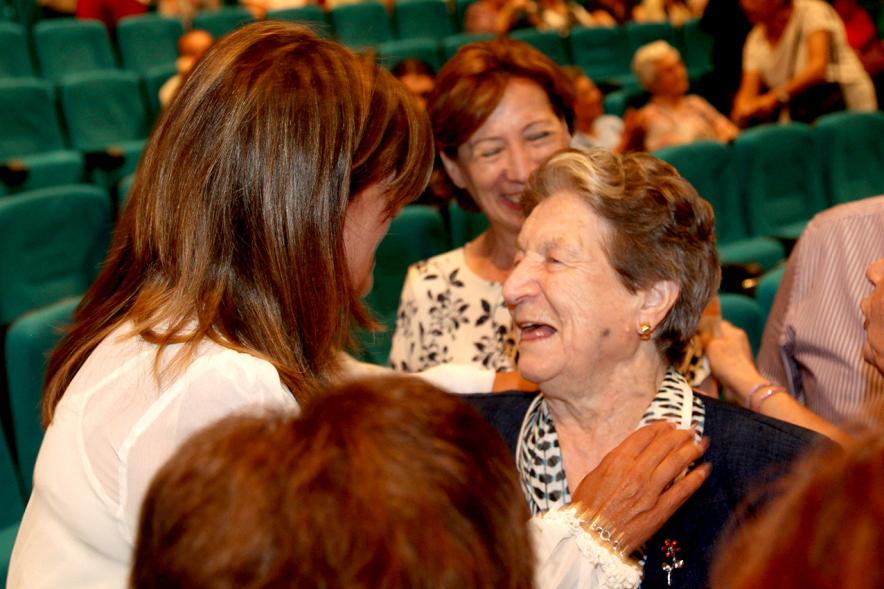 Semana del Mayor 2017 - Gala Homenaje a Nuestros Mayores - Imagen del público asistente al acto.