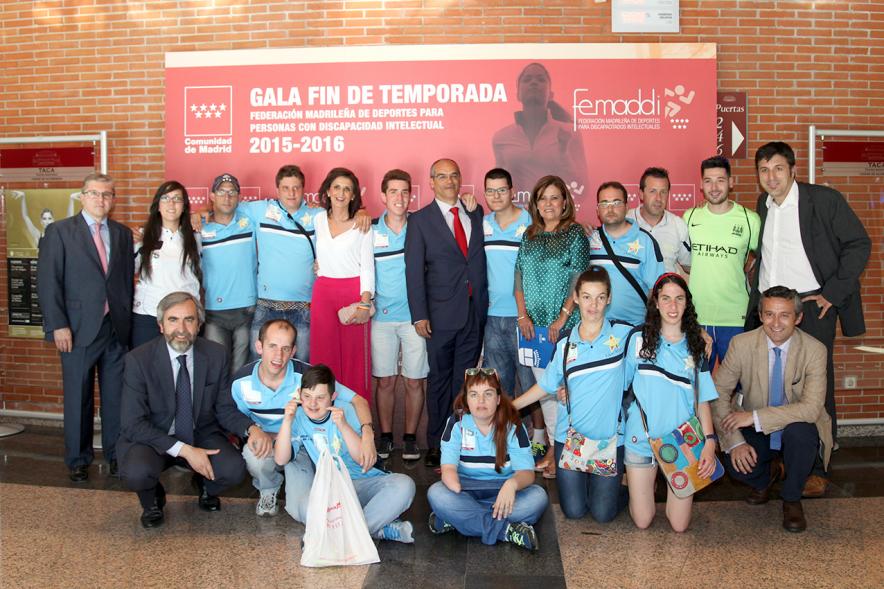 Gala FEMADDI - Imagen de alguna de las personas premiadas.