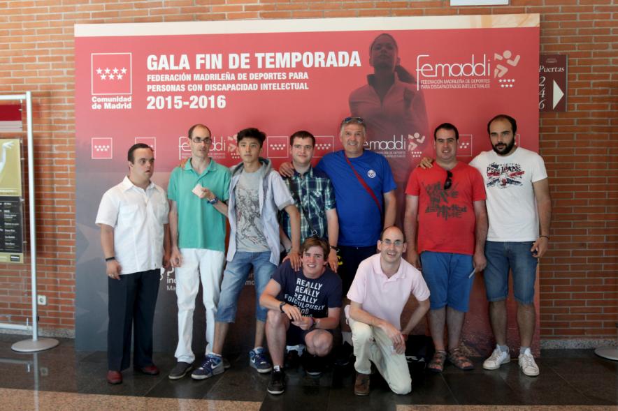 Gala FEMADDI - Imagen de  participantes en la gala.