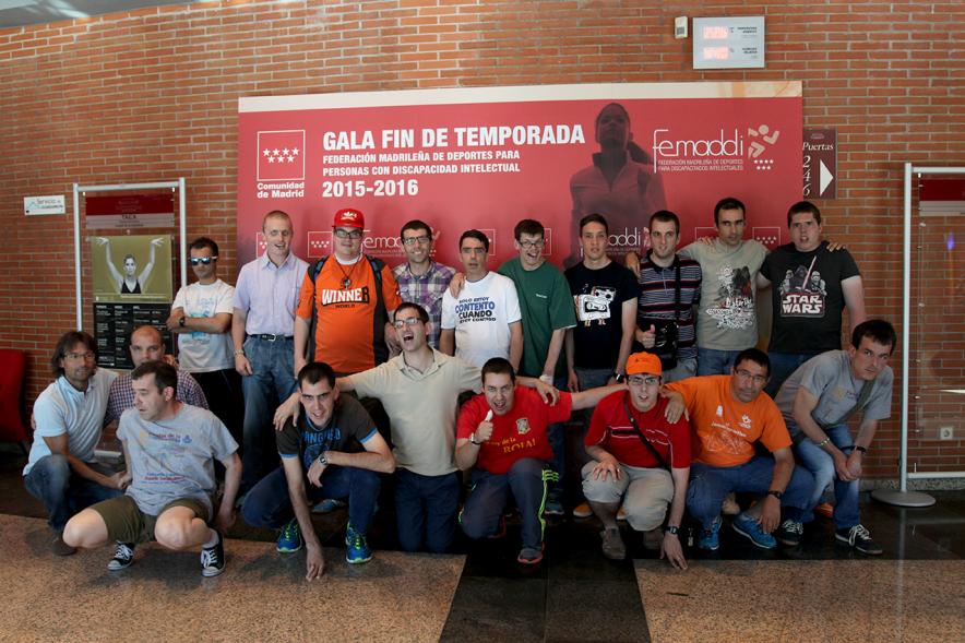 Gala FEMADDI - Imagen de participantes en la gala.