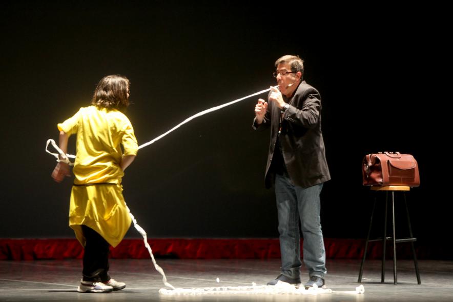 Gala FEMADDI - Imagen de una actuación durante la gala.