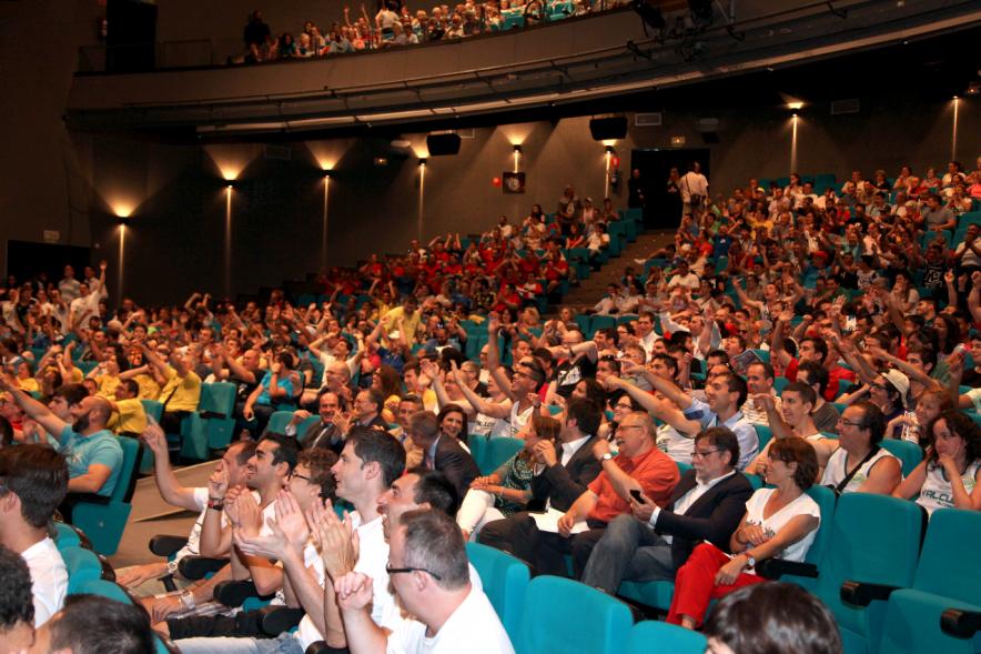 Gala FEMADDI - Imagen del público asistente a la gala.