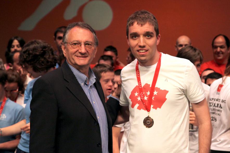 Gala FEMADDI - Imagen de uno de las personas premiadas.