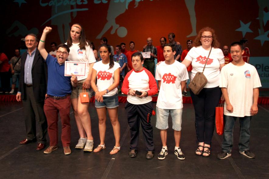 Gala FEMADDI - Imagen de alguna de las personas premiadas.