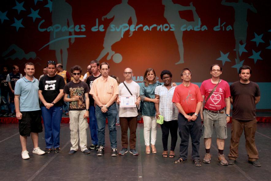 Gala FEMADDI - Imagen de las personas premiadas