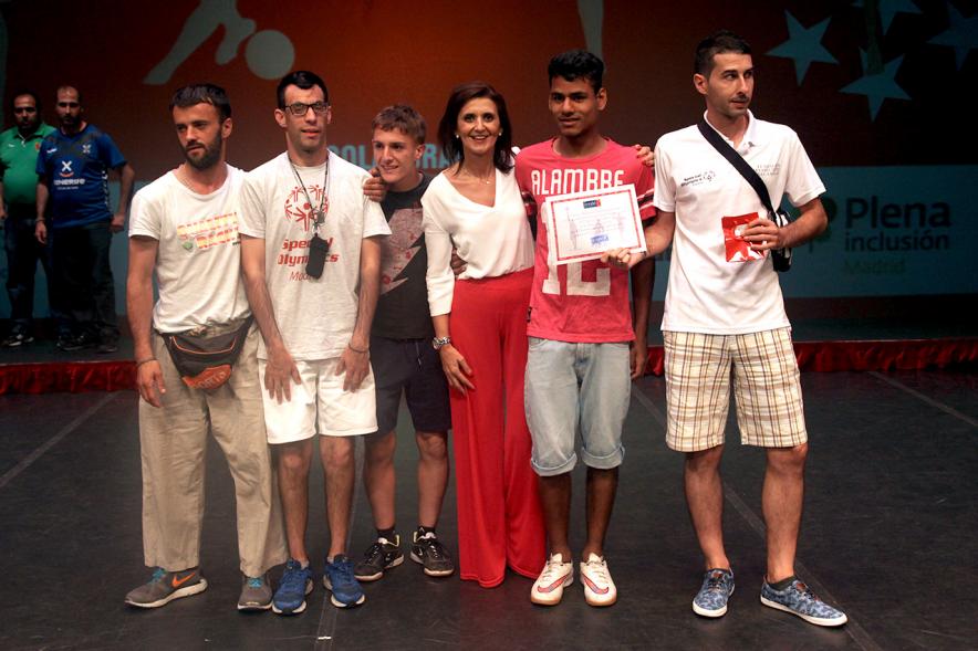 Gala FEMADDI - Imagen de uno de las personas premiadas.