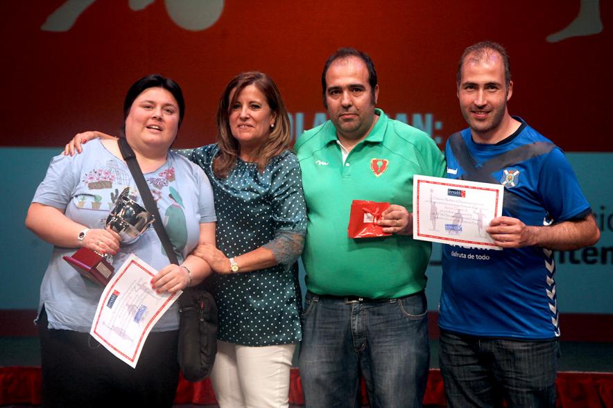 Gala FEMADDI - Imagen de uno de las personas premiadas.