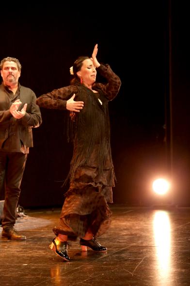 Gala Flamenca en el Auditorio Paco de Lucía - Actuación bailarina flamenco.