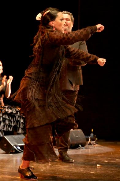 Gala Flamenca en el Auditorio Paco de Lucía - Actuación de bailarines flamenco.