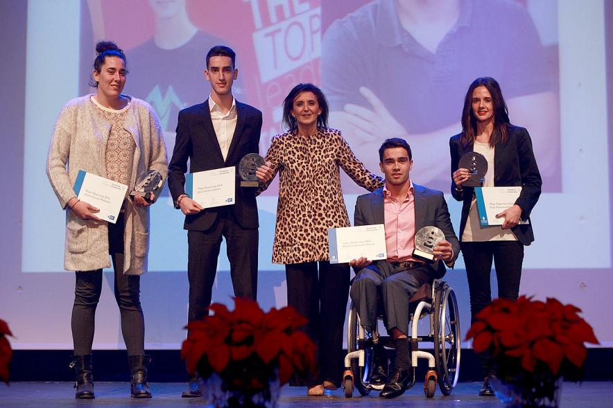 Gala del Deporte 2016 -  Deportistas premiados.