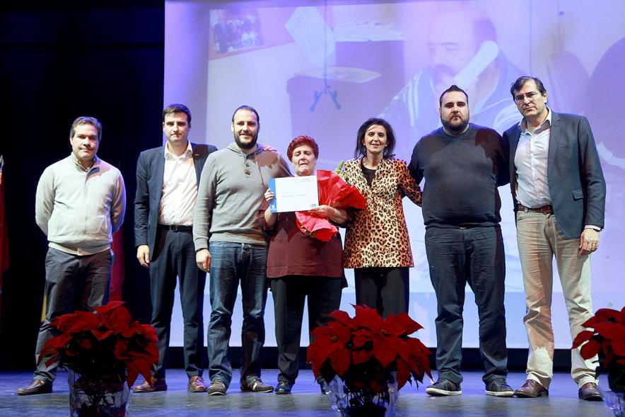 Gala del Deporte 2016 -  Posado de premiados con autoridades.