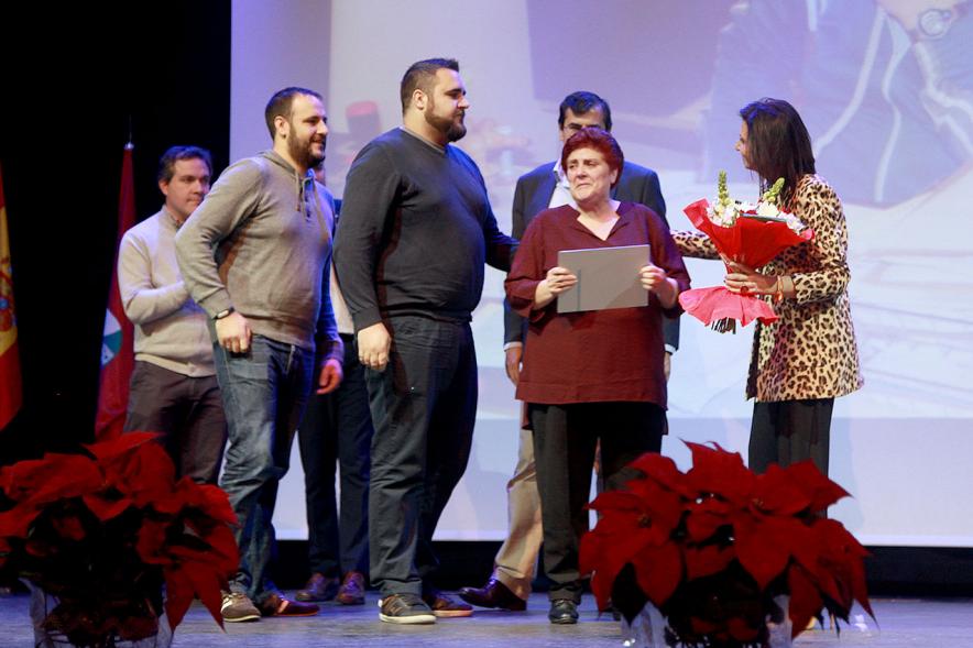 Gala del Deporte 2016 - Posado de premiados con autoridades.