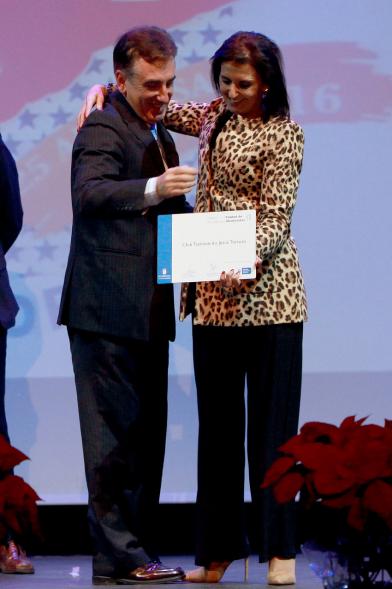 Gala del Deporte 2016 - Deportista premiado. 