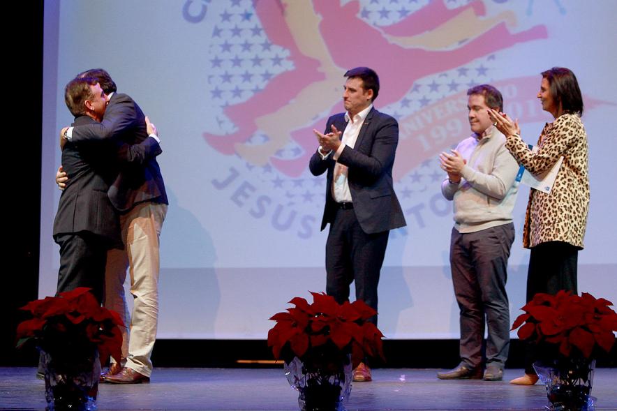 Gala del Deporte 2016 -  Los premiados con las autoridades.