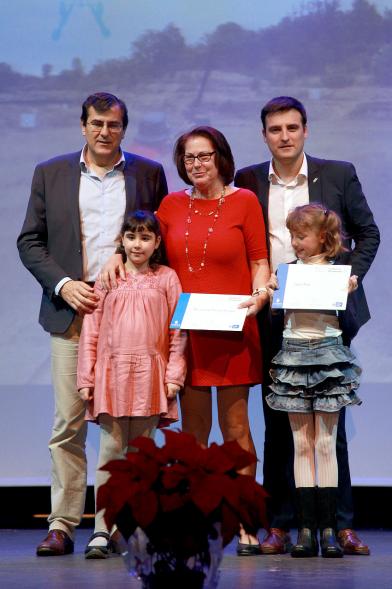 Gala del Deporte 2016 -Los  premiados con las autoridades.